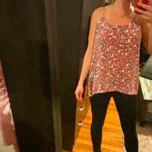 TUCKER M Silk Spaghetti Strap Top